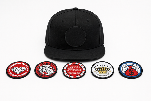 VersaCap - 5 Hats In 1 - Hustle Edition - Velcro Changeable Patches